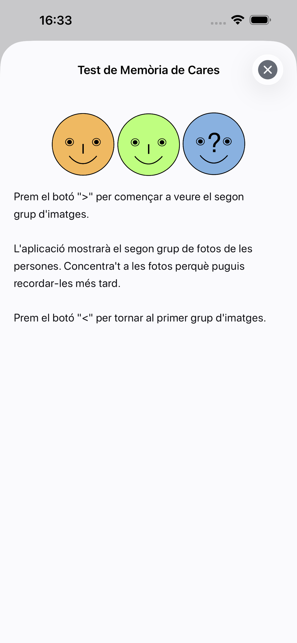 Pautes de temps del Segon Grup